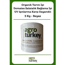 Organik Tarım İpi-Paket 5 kg-UV Katkılı - Beyaz