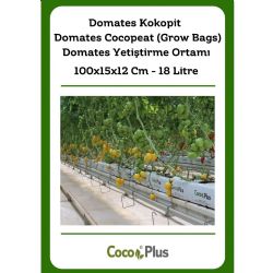 Coco Plus | Domates Kokopit -Domates Cocopeat -Bitki Yetiştirme Ortamı Domates COCOPEAT (GROW BAGS) 100*15*12 CM
